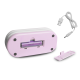 Foldable LED Desk Lamp LTC, Rechargeable with 3 Color Modes, 3000mAh, Pink