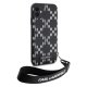 Karl Lagerfeld iPhone 11 / XR Case Monogram Losange Saffiano, Black