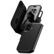 PanzerGlass iPhone 17 atverams vāciņš maciņš grāmatiņa CARE Feature Tango 2in1 MagSafe, melns