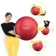 Gimnastikos kamuolys 4FIZJO Reh Ball 75 cm su pompa, raudonas