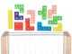 Endless Tetris Puzzle Board Game for Kids, 42 blocks