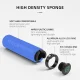 Rockbros BT1001BLBK Sponge Bicycle Handlebar Grips, Blue/Black
