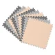 Kids Puzzle Foam Mat 180x180cm, gray-peach