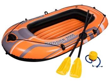 Hydro-Force Pontoon Set 188 x 98 cm with Oars + Pump Bestway 61062