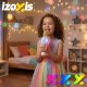Wireless Karaoke Microphone for Kids Izoxis 27047 with Bluetooth Speaker, white