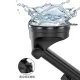 Dudao F5N+ gravity car phone holder with suction cup for windshield or dashboard, black
