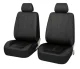 A set of Universal Eco Leather Car Seat Covers, Black