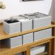 Underwear Drawer Organiser Set of 6 Ruhhy 25764, Grey