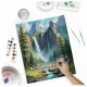 Massido Paint by Numbers Mountain Landscape, 40x50 cm