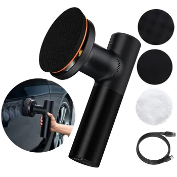 Baseus Cordless Electric Polish Machine 30W, Black