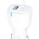 3mk Protection Car Charger 20W PD3.0 QC 3.0 USB-A + USB-C - White