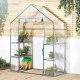 Carruzzo Balcony and Garden Greenhouse with Shelves