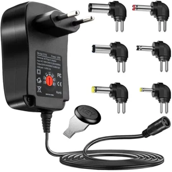 Universal Power Adapter Izoxis 24262, 3–12 V 30 W