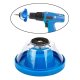 Drill Dust Collector Attachment for Wall Drilling, Blue