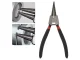 Circlip Pliers Set, 4 Pcs, Straight and Bent, Black