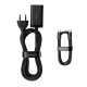 Baseus Quick Charger GaN3 Pro 2x USB + 2x Type C Portable Wall Charger Adapter 65W, Black | Адаптер...