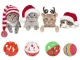 Cat Toy Set, 9 pcs, Christmas Gift