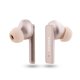 Guess GUTWSSU20ALEGP TWS Bluetooth Earphones + Dock Rose Gold/Rose Gold Printed Logo