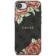 Guess 4G Flowers Print MagSafe Case for iPhone 16e Black