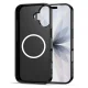 Tech-Protect Lamano MagSafe Case for iPhone 17, Black/Red