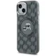 Karl Lagerfeld iPhone 15 Plus Case IML Monogram Karl & Choupette MagSafe, Black