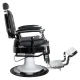 Gabbiano Ernesto Barber Chair, Black