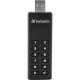 USB Flash Drive Verbatim Keypad Secure 128GB USB 3.0, Black