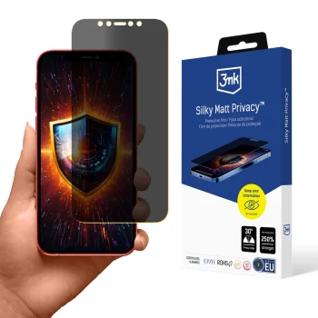 3mk Silky Matt Privacy Screen Protector for Apple iPhone 12 Pro