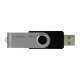 Goodram Twister 16GB USB 3.0 Flash Drive, Black
