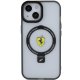 Чехол Ferrari для iPhone 15 Ring Stand 2023 Collection MagSafe, черный