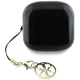 Guess Glossy Effect Printed Classic Logo & Charm TWS headphones - black