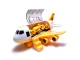 Interactive Airplane with Construction Vehicles, Sound and Light