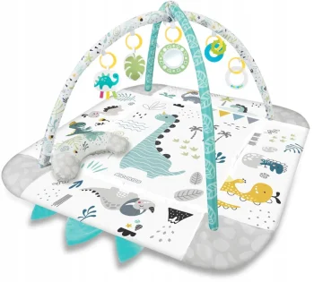 Ricokids Nessi 3-in-1 Interactive Educational Play Mat, 110 x 100 cm