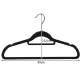 Clothes Hangers 20 pcs Black Ruhhy