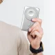 Dudao K29 10000mAh PD 20W MagSafe Power Bank with Stand, Silver