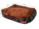 Verk Group Soft Dog & Cat Bed with Removable Cushion (55x70x13 cm), Grey