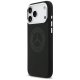 Mercedes Silicone Vintage Logo MagSafe Case for iPhone 17 Pro Max, Black