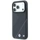 BMW M Tire Track with Silver Line MagSafe case for iPhone 18 Pro Max / 17 Pro Max, graphite
