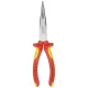 KNIPEX 26 16 200 Snipe Nose Side Cutting Pliers, 200 mm, Chrome-Plated