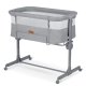 Nukido Bedside Crib Co-Sleeper NK-243, grey