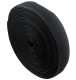 Hook and Loop Cable Tie Roll 10m for Wire Management, Black