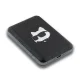 Karl Lagerfeld 5000mAh MagSafe Wireless Power Bank Choupette Head Pin, Black