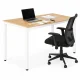 Dining Table and Computer Desk 120x60 cm ModernHome, light oak