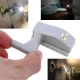 Cabinet Hinge Light with 3 LEDs Grey