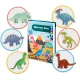 Ricokids Magnetic Dinosaur Puzzle Book for Kids RK-770