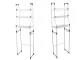 Over-The-Toilet Bathroom Storage Rack 3 Shelves 27358 White