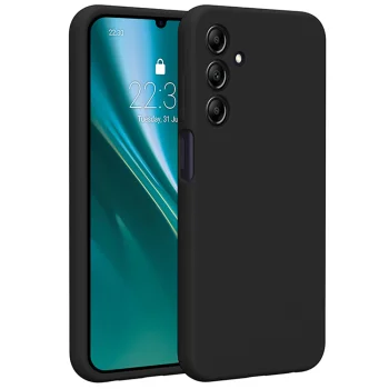 Silicone Case Etteri Silicone Case for Samsung Galaxy A25 5G (Global), Black