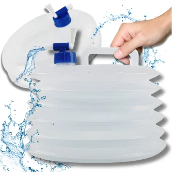 Foldable Water Canister with Tap 10L