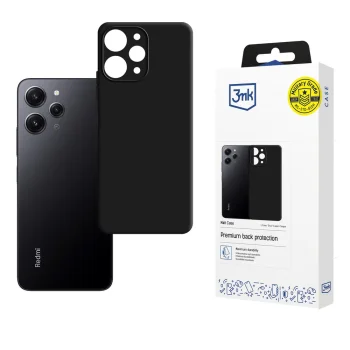 3mk Matt Case for Xiaomi Redmi 12 - Matte Black