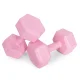 Modernhome HCD-6-PK Hexagonal Dumbbell Set 2x3 kg, Pink